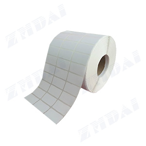 Mirror copper plate paper label