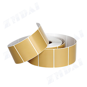 Kraft paper self-adhesive label