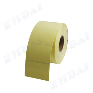 Transparent PET paper label