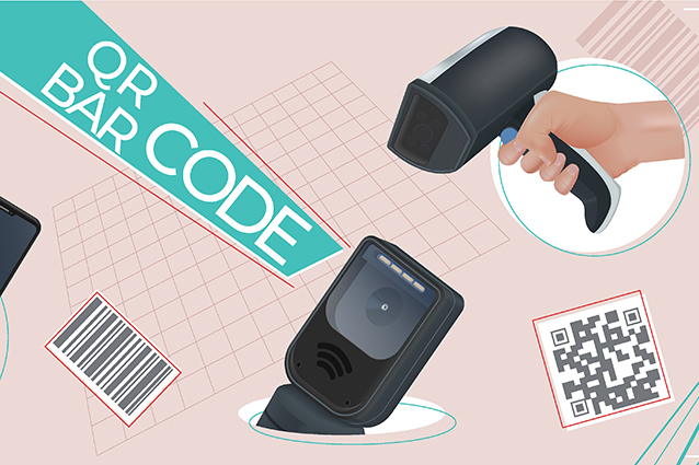 What are the factors affecting the speed of barcode scanners