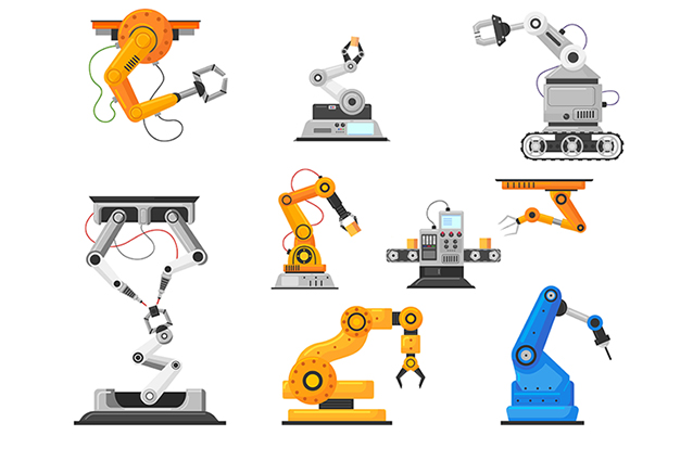 Specific examples of the application of rotary angle encoders